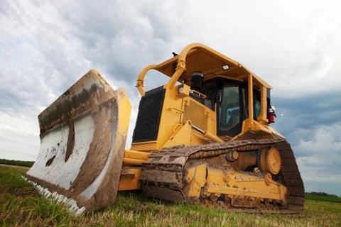Bulldozer 写真素材