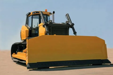 Bulldozer Foto stock