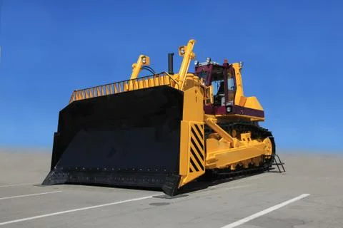 Bulldozer Foto stock