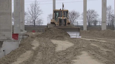 Bulldozer Quarrying 库存影片 59900098