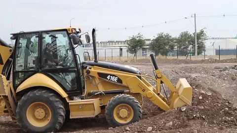 Bulldozer working Stock Footage 77099987