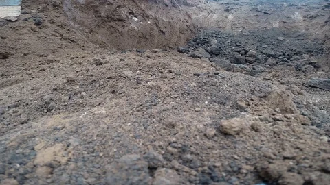 The bulldozer works Видео 83298801