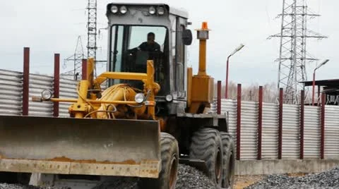 Bulldozers Stock Footage 22349802