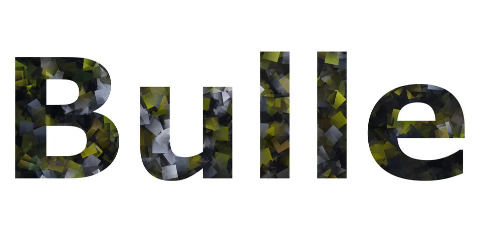 Bulle Stock Illustration