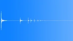 Bullet casing drop on cement echo 04 Sound Effect