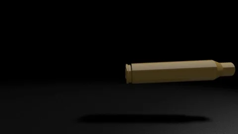 Bullet Casing Drop Stock Footage 99816063