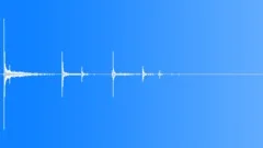 Bullet casing drop on wood floor 02 Sound Effect