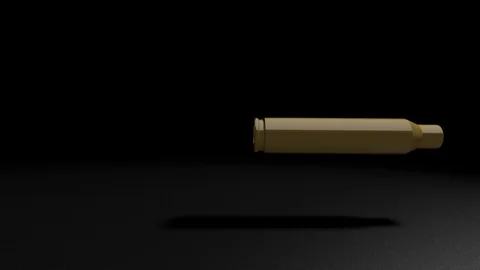 Bullet Casing Falling Stock Footage 99816038