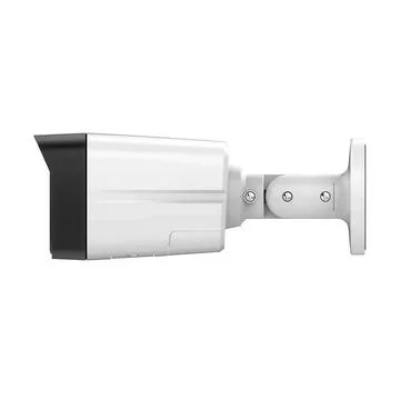 Bullet ccctv camera white background Stock Photos