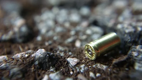 Bullet - Close Up - Still Stock Footage 196597084