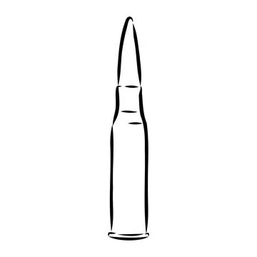 Bullet. Doodle style bullet vector Stock Illustration