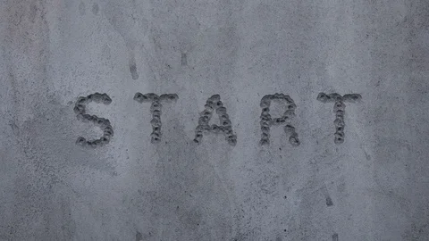 Bullet hits in a concrete wall. Stock Footage 128984559
