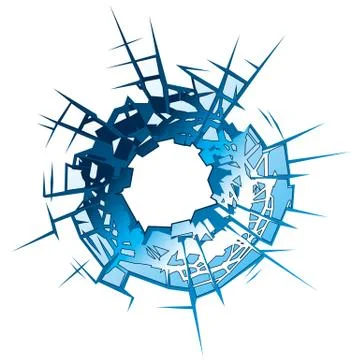 western bullet hole graphic
