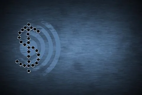 Bullet hole Stock Illustration