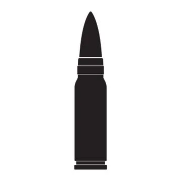 Bullet icon isolated on white background. Vector illustration. Stock Illustration