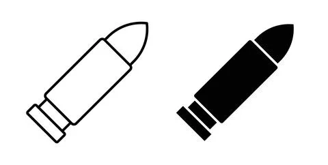 Bullet icon symbol. Flat Vector illustration Stock Illustration