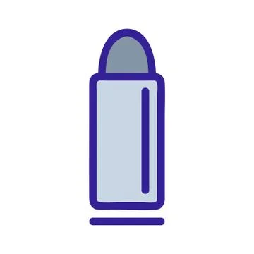 Bullet icon vector. Isolated contour symbol illustration Stock Illustration