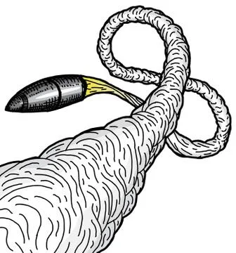 Bullet Stock Illustration