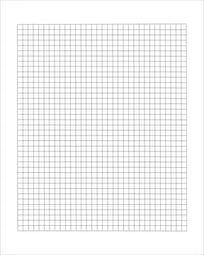 Bullet journal blank checked printable page simple decor vector illustration Illustrazione stock