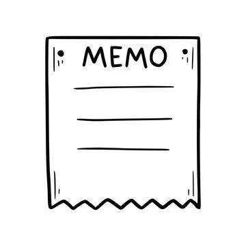 Bullet journal hand drawn note element. Stock Illustration