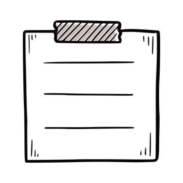 Bullet journal hand drawn note element. 스톡 일러스트