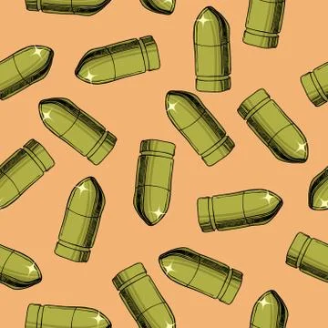 Bullet pattern Stock Illustration