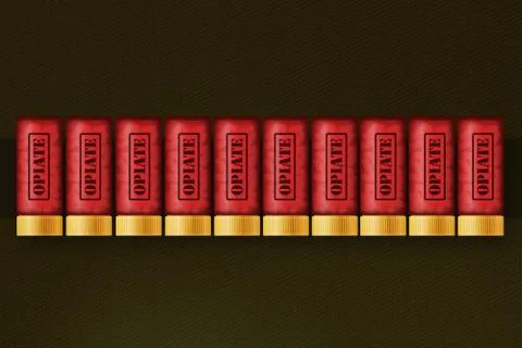 Bullet Pills Stock Illustration