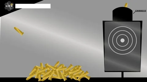 Bullet Rain Stock Footage ~ Royalty Free Stock Videos | Pond5