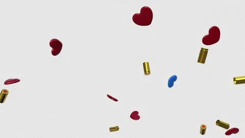 Bullet Shell Blast off Stock Footage 315036707