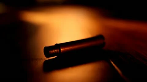 Bullet Shell Close-Up HD Video Stock Footage 22149651