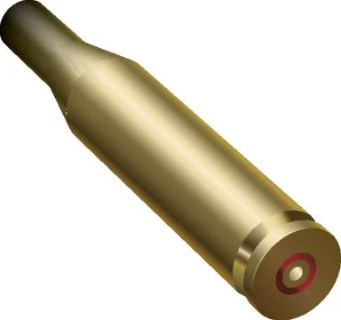 Bullet shell Stock Illustration