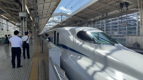 Bullet train Japan Stock Footage 248526038