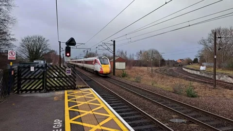 Bullet train at v max Stock Footage 234420168