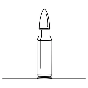 Bullet vector icon line template Editable stroke Stock Illustration