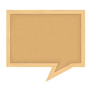 Bulletin Board Stock Illustration