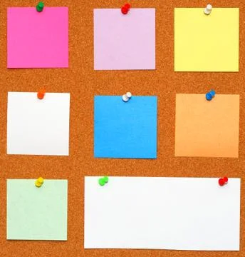 Bulletin board Stock Photos