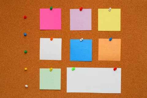 Bulletin board Stock Photos