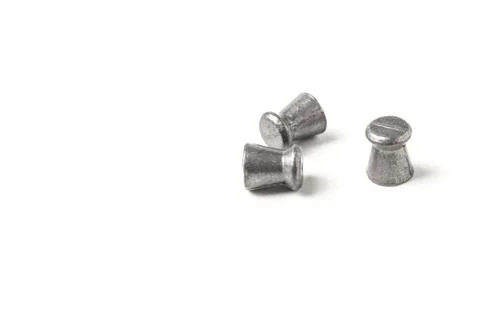 Bullets for an air rifle Stock Photos