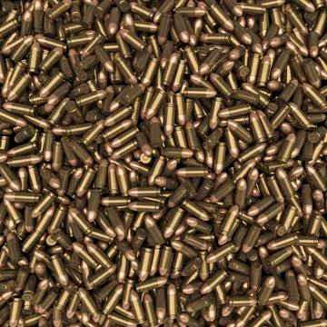 Bullets background Illustrazione stock