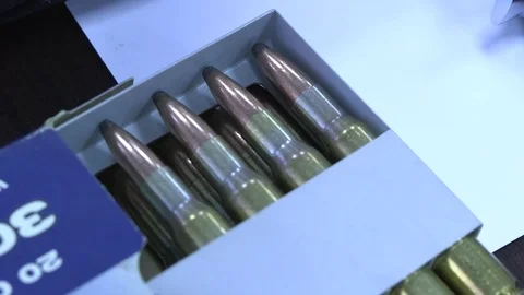 Bullets Stock Footage 83114715