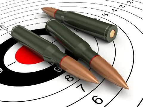 Bullets Stock Illustration