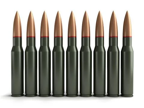 Bullets Stock Illustration
