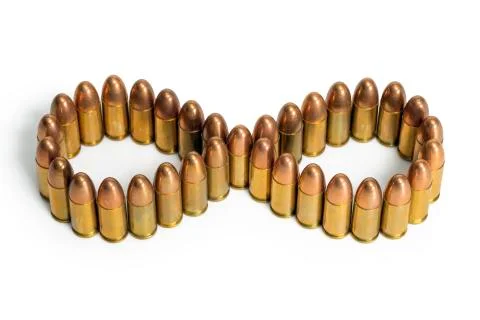 Bullets Infinity Sign Stock Photos