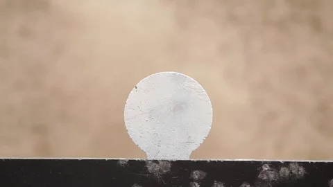 Bullets missing target  Video stock 78009890