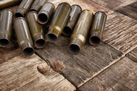 Bullets shells Stock-Fotos