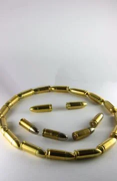 Bullets with smile Stock Photos