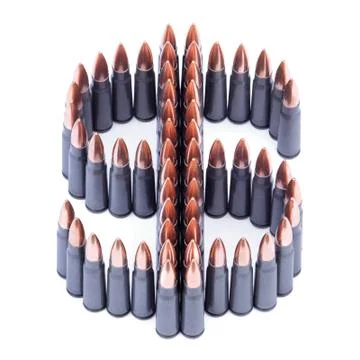 Bullets symbol of dollar Stock Photos
