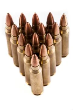 Bullets trianle Stock Photos
