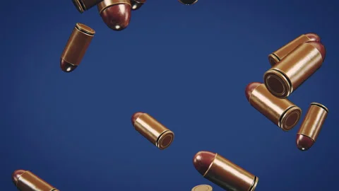 Bullets Video Loop Vídeos de archivo 233998475