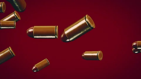 Bullets Video Loop Stockbeeldmateriaal 233998481